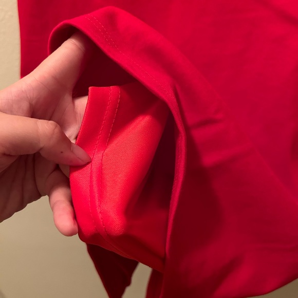 (S) NWOT LuLu's Red Cocktail Bodycon Dress - Picture 9 of 9